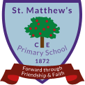 St Matthew's CE Primary School logo